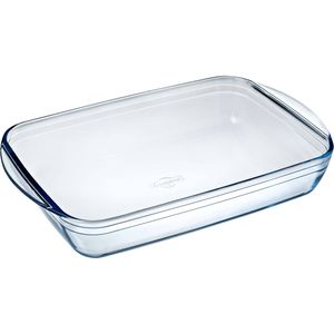 O.cuisine Ovenschaal Neutraal 39 x 24 x 6 cm 3.6 l - Transparant 1 stuk