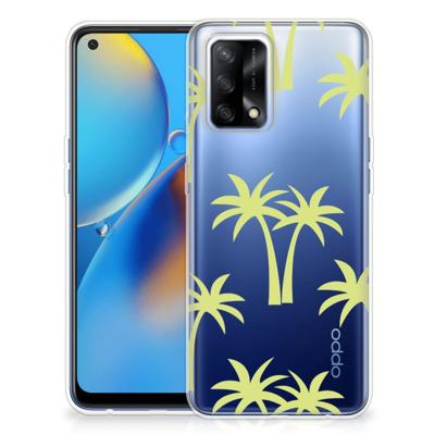 OPPO A74 4G | TPU Case | Palmtrees
