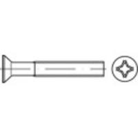 TOOLCRAFT TO-5431929 Verzonken schroeven M6 60 mm Kruiskop Pozidriv Staal Galvanisch verzinkt 200 stuk(s)