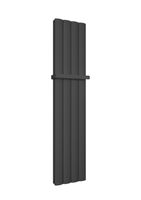 Eastbrook Guardia handdoekbeugel verticale radiator 47cm mat antraciet