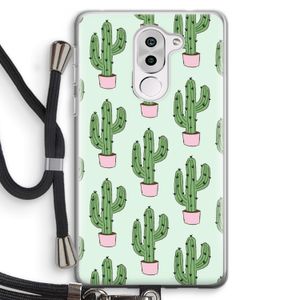 Cactus Lover: Honor 6X Transparant Hoesje met koord