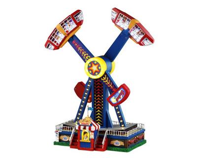 Kerstdorpminiatuur Fireball Frenzy 23x33x45 cm - Lemax