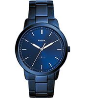 Horlogeband Fossil FS5461 Staal Blauw 22mm Horlogeband Fossil FS5461 Staal Blauw 22mm