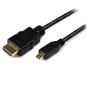 StarTech.com 1m High Speed HDMI Kabel met Ethernet HDMI naar HDMI Micro M/M