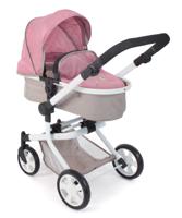 Bayer Chic Poppenwagen mika combi (roze/taupe/beer)