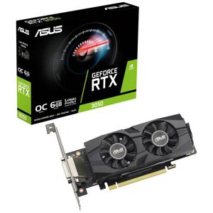 Asus Nvidia GeForce RTX 3050 Videokaart LP-BRK OC 6 GB GDDR6-RAM PCIe x16 DisplayPort, HDMI, DVI NVIDIA G-Sync , Overclocked, Low Profile