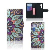 Xiaomi Mi Note 10 Lite Hoesje Purple Flower