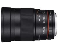 Samyang 135mm F2.0 ED UMC SLR Telelens Zwart - thumbnail