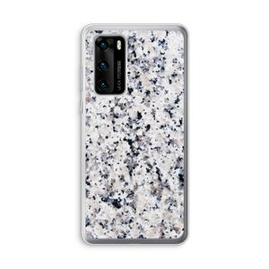 Gespikkelde marmer: Huawei P40 Transparant Hoesje