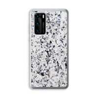 Gespikkelde marmer: Huawei P40 Transparant Hoesje