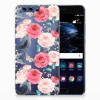 Huawei P10 Plus | TPU Case | Butterfly Roses