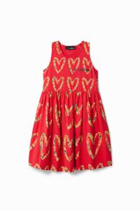 Jurk met harten - RED - 3/4