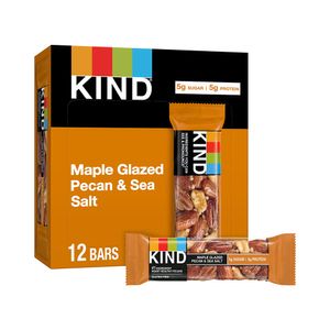 BE-KIND - Maple Glazed Pecan & Sea salt - 12-pack