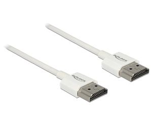 DeLOCK 85121 HDMI kabel 0,5 m HDMI Type A (Standaard) Wit