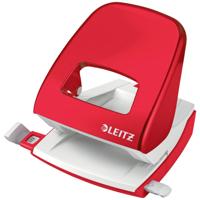 Leitz 50082026 Bureauperforator Rood-wit Instelformaat (max.): DIN A4 30 vel (80 g/m²)