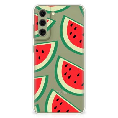 Samsung Galaxy S21FE | Siliconen Case | Watermelons