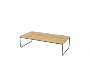 4SO Verdi salontafel teak 110 x 60 x 30 cm.