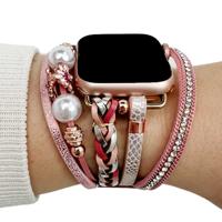 Apple Watch Sieraden Band - Liz Roze - 44, 45, 46 & 49mm Apple Watch Sieraden Band - Liz Roze - 44, 45, 46 & 49mm
