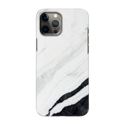 Elegante marmer: Volledig geprint iPhone 12 Pro Max Hoesje