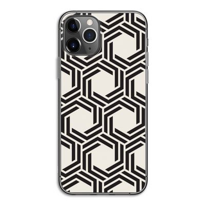 Geometrisch patroon: iPhone 11 Pro Transparant Hoesje