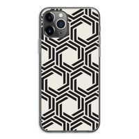 Geometrisch patroon: iPhone 11 Pro Transparant Hoesje