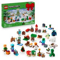 LEGO Minecraft 21280 Adventskalender 2025 - Kerstspel voor gamers vanaf 7 jaar