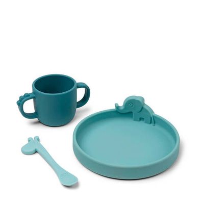 Done by Deer Peekaboo serviesset Deer friends Blue