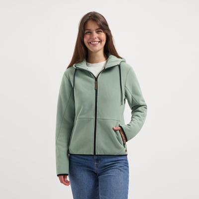 Travelin&apos; - Cardigan - Groen - Maat