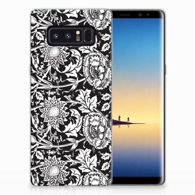 Samsung Galaxy Note 8 | TPU Case | Black Flowers Samsung Galaxy Note 8 | TPU Case | Black Flowers