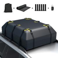 600 L Dakkoffer voor Auto Dakkoffer Waterdicht met 6 Deurhaken Cijferslot Antislip Mat en Draagtas voor Auto's Bestelwagens SUV's