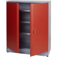 Hoge kast 110 cm rood Küpper 71692 (b x h x d) 91 x 110 x 45 cm