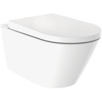 Wiesbaden Vesta Rimless Wanddouche-WC Wit - Compact & Stijlvol