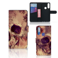 Telefoonhoesje met Naam Alcatel 1S 2020 Skullhead