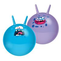 Skippyballen Funny Faces - set van 2 - 45 cm - buitenspeelgoed voor kleine kinderen