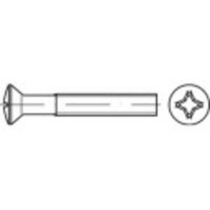 TOOLCRAFT TO-5431989 Bolverzonken schroeven M4 16 mm Kruiskop Phillips Staal Galvanisch verzinkt 2000 stuk(s)