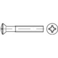 TOOLCRAFT TO-5431989 Bolverzonken schroeven M4 16 mm Kruiskop Phillips Staal Galvanisch verzinkt 2000 stuk(s)