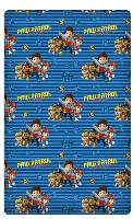 PAW Patrol Hoeslaken team 90 x 200 cm - Blauw PAW Patrol Hoeslaken team 90 x 200 cm - Blauw
