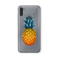 Grote ananas: Samsung Galaxy A11 Transparant Hoesje