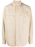 MARANT Lako long-sleeve denim shirt - Tons neutres