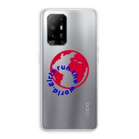 Run The World: Oppo A95 5G Transparant Hoesje