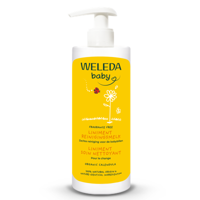 Weleda Zwangerschap en Baby Baby Calendula Liniment Reinigingsmelk Melk 400ml Weleda Zwangerschap en Baby Baby Calendula Liniment Reinigingsmelk Melk 400ml