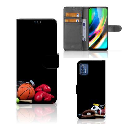 Motorola Moto G9 Plus | Wallet Case | met Pasjes | Sports