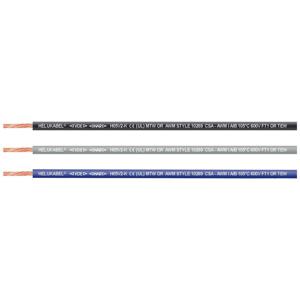 Helukabel 11019335-100 Enkele ader H05V2-K 1 x 0.75 mm² Zwart 100 m