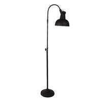 Clayre & Eef Vloerlamp 59x27x189 cm Zwart Ijzer Staande Lamp - thumbnail