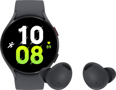 Samsung Galaxy Watch5 4G Zwart 44mm + Samsung Buds2 Pro Zwart Samsung Galaxy Watch5 4G Zwart 44mm + Samsung Buds2 Pro Zwart