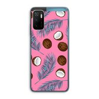 Kokosnoot roze: Xiaomi Poco M3 Pro 5G Transparant Hoesje
