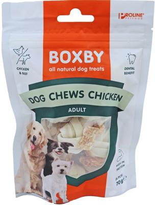 Proline Boxby hondensnack dogchews plus kip zak a 6st - Gebr de boon