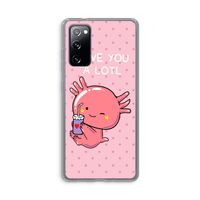 Love You A Lotl: Samsung Galaxy S20 FE / S20 FE 5G Transparant Hoesje