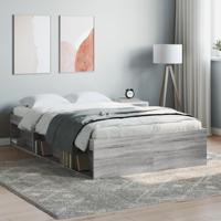 Bedframe grijs sonoma eikenkleurig 120x200 cm