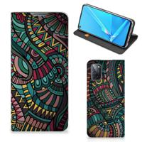 OPPO A52 | A72 | Hoesje met Magneet | Aztec